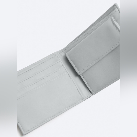 Zara Solid Color Wallet NIB - Picture 3 of 4